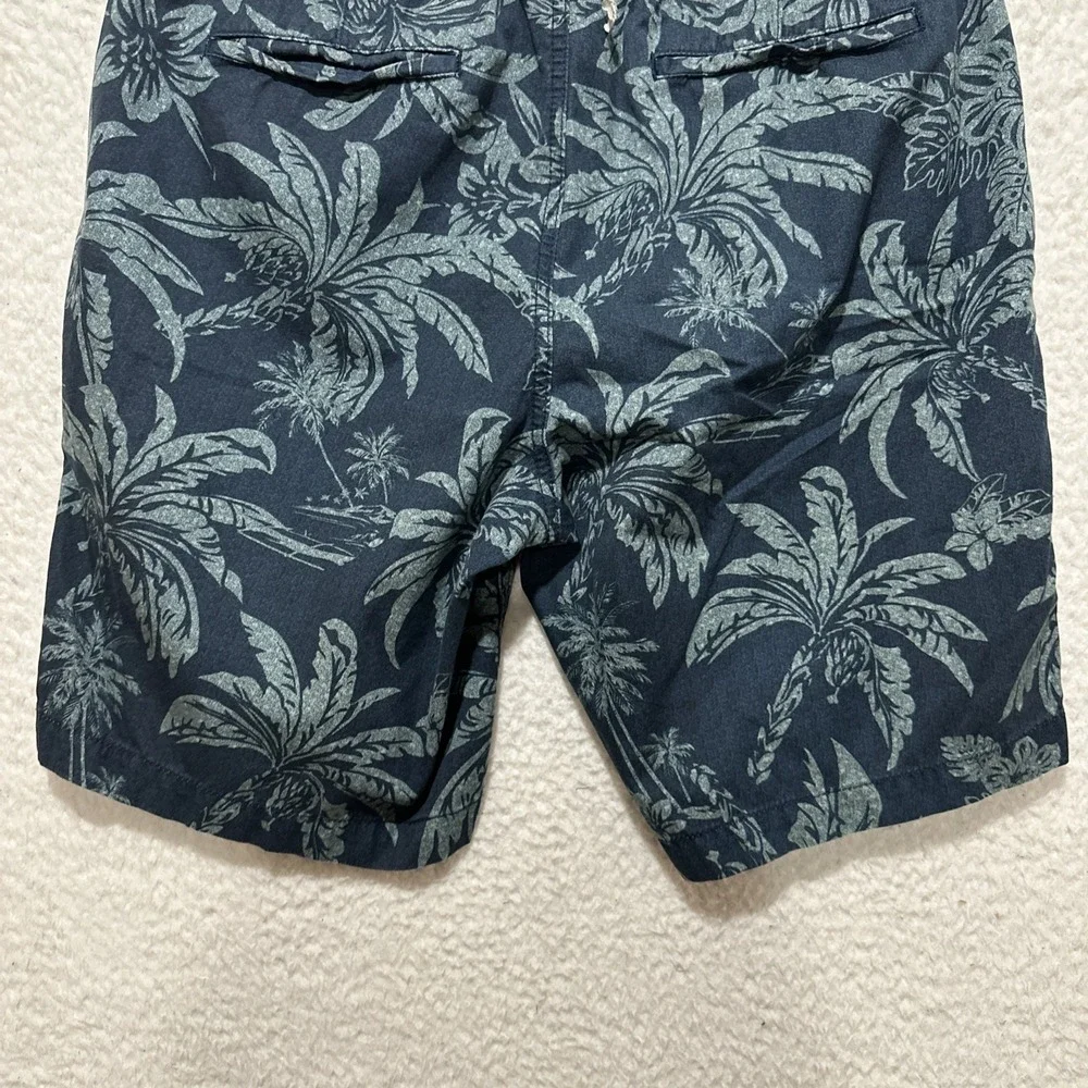 Polo Ralph Lauren Men's Size L‎ Navy Palm Tree Tropical Shorts Classic Fit